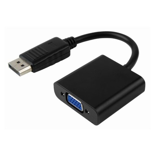 8Ware 20cm Cable Male DisplayPort to Female VGA Converter/Adapter - Black