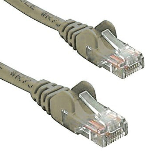 8Ware 1m Cat5e UTP Ethernet Cable Network LAN Connector - Grey