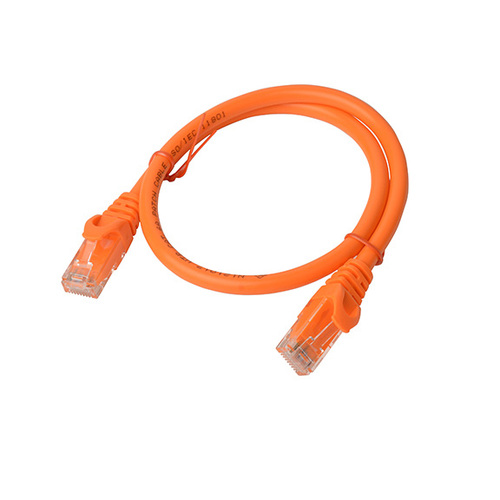8Ware Cat6a UTP Ethernet Cable 50cm Snagless Orange