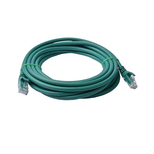 8Ware 10m Cat6a UTP Snagless Ethernet Cable LAN Connector - Green