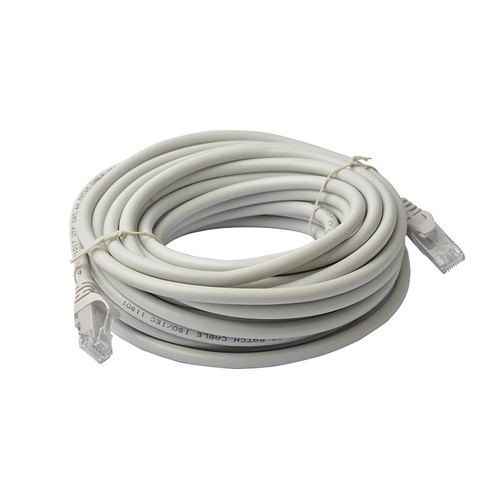 8Ware 10m Cat6a UTP Snagless Ethernet Cable LAN Connector - Grey