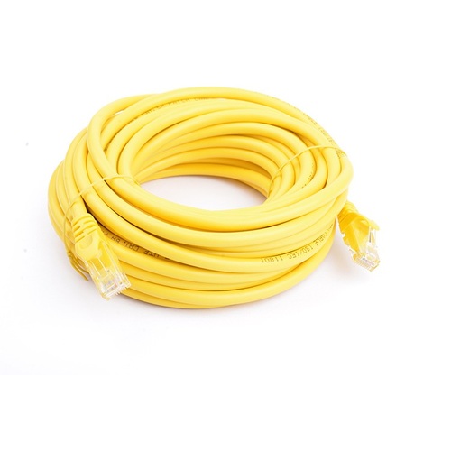 8Ware 10m Cat6a UTP Snagless Ethernet Cable LAN Connector - Yellow