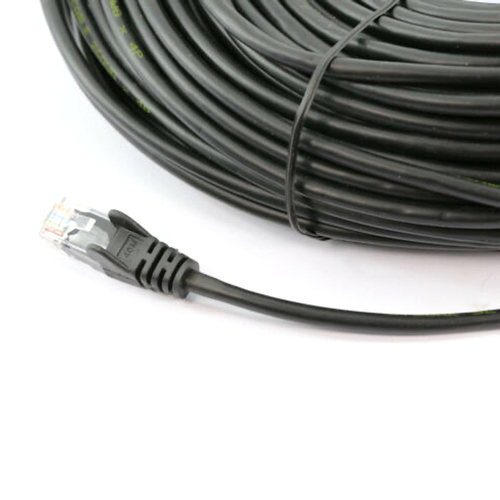 8Ware 15m Cat6a UTP Snagless Ethernet Cable LAN Connector - Black