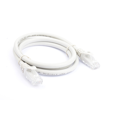 8Ware 1m Cat6a UTP Snagless Ethernet Cable LAN Connector - Grey