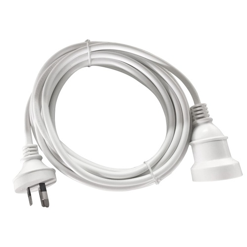 8Ware 5m AU Main Extension Cable 240V 3-Pin Male to Female Piggy Back Plug