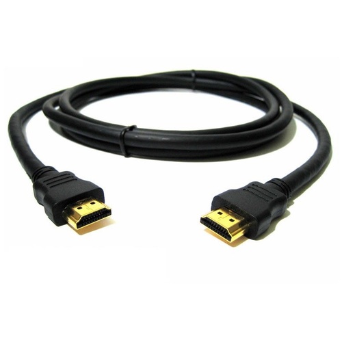 8Ware HDMI 19-pin Male 1.5m Cable Gold Plated w/ Ethernet - Black