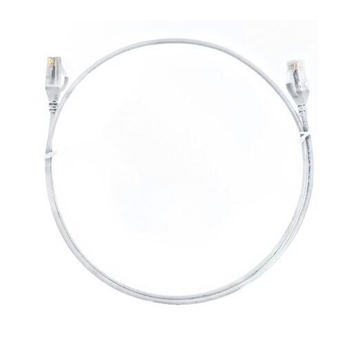 8ware 0.25m CAT6 Ultra Thin RJ45 Ethernet Network Cable LAN Cord 26AWG WHT