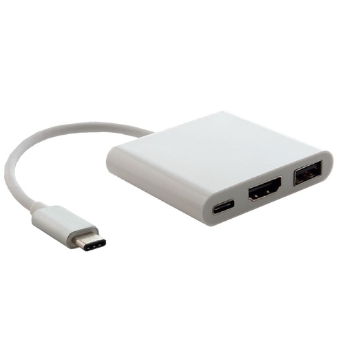Astrotek Male USB-C To Female USB-C/HDMI/USB-A Hub Adapter Converter Cable