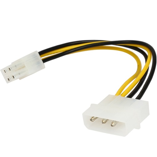 Astrotek Internal Power Molex Cable 20cm 4pins To 8pins 12V Power Supply