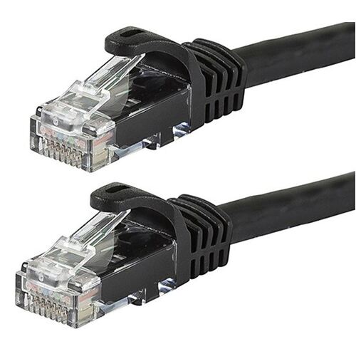 Astrotek CAT6 Cable 50cm - Black Colour Premium RJ45 Ethernet Network LAN