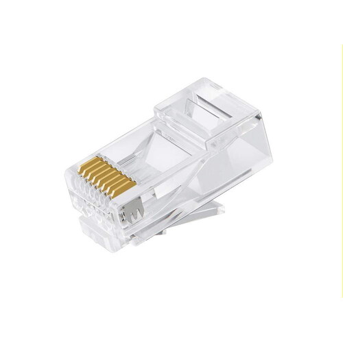 50pc Astrotek CAT6 UTP -RJ45 Connector 8P8C Network Ethernet Plug Heads 