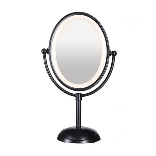 Conair Body Benefits Reflections LED Lighted Mirror Black