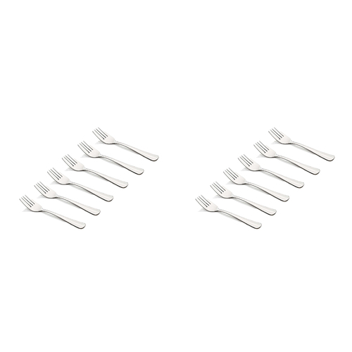 12PK Stanley Rogers Baguette Fruit Fork Individual Cutlery