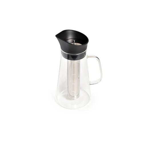 Coffee Culture 1.2L Glass/Plastic Cold Brew Pot - Clear/Black
