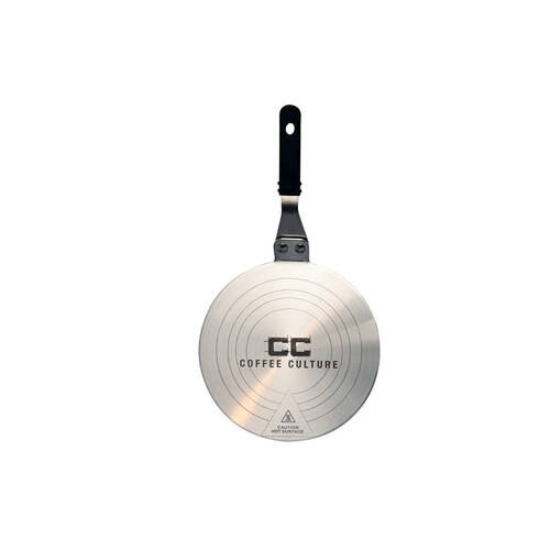 Coffee Culture Stainless Steel Induction Plate 20cm - Black