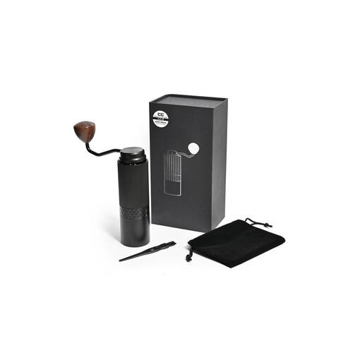 Coffee Culture Professional Burr Grinder Aluminum & Wooden Handle 38mm