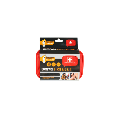 51pc Wildtrak Compact First Aid Kit Family Camping Bag