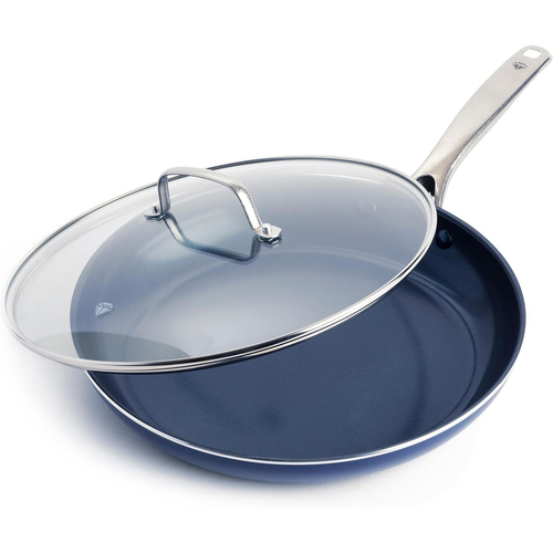 Blue Diamond Covered Frypan 30cm x 44mm Home Kitchen Cookware