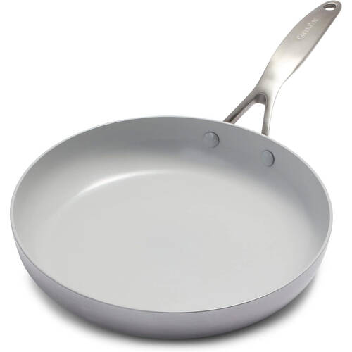Greenpan 26cm Stainless Steel Venice Pro Frying Pan Grey