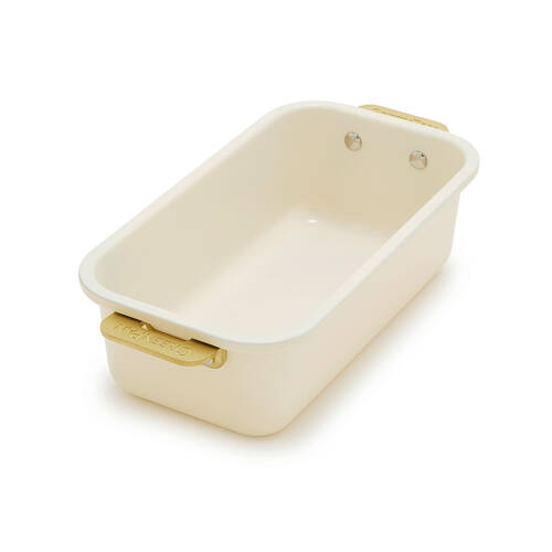 Greenpan Reserve Rectangular Loaf Pan Ceramic Non-Stick Baking Cream White