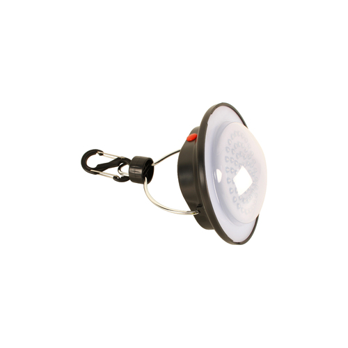 Cockatoo Camping Portable 13x11cm Ultra Bright LED Tent Light - Black