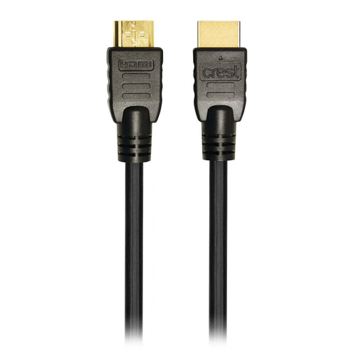 Crest 3m/48Gbps HDMI Male To Male Cable w/ Ethernet - Black