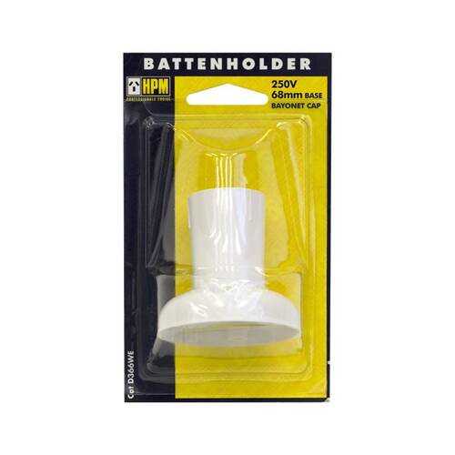 STANDARD BC BATTEN LAMP HOLDER