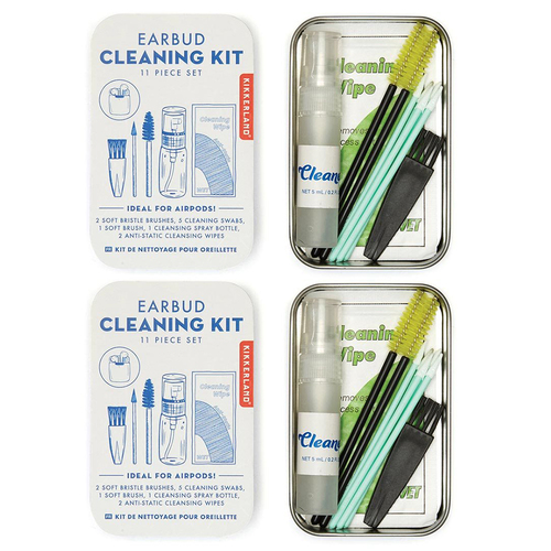 2PK 11pc Kikkerland Earbud Cleaning Kit