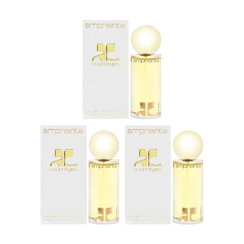 3PK Courreges Empreinte Women Fragrance EDP Eau de Parfum Spray Bottle 50ml