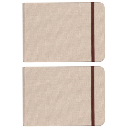2PK Clairefontaine Goldline Travel Graphic Art & Drawing Album 32 Sheets A6