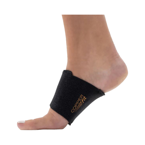 Copper Fit Arch Relief Plus Foot Compression Arch Support Band – Black