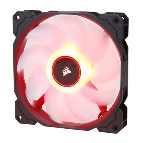 Corsair Air Flow AF140 140mm Low Noise LED Cooling Fan for PC Case - Red