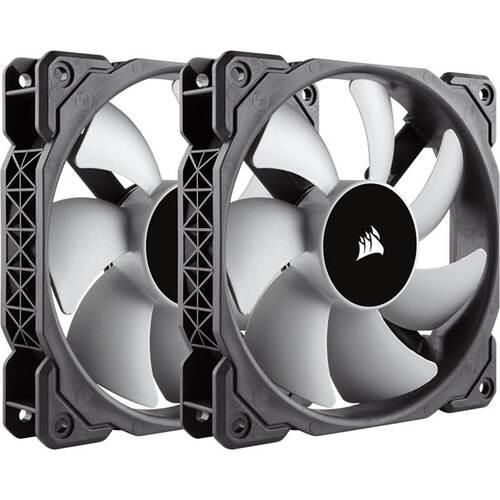 2PK Corsair ML120 120mm PWM Cooling Fan for Gaming PC Case