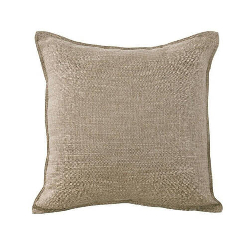 Jason Commercial Square Linen Look Bed Cushion 44x44cm - Sand