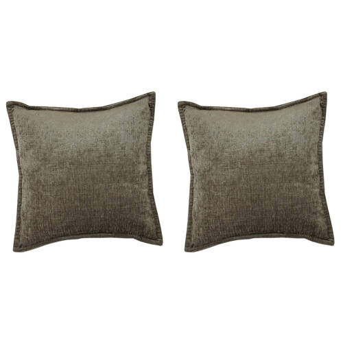 2PK Jason Commercial Parker Cushion Filled 44x44cm Mocha