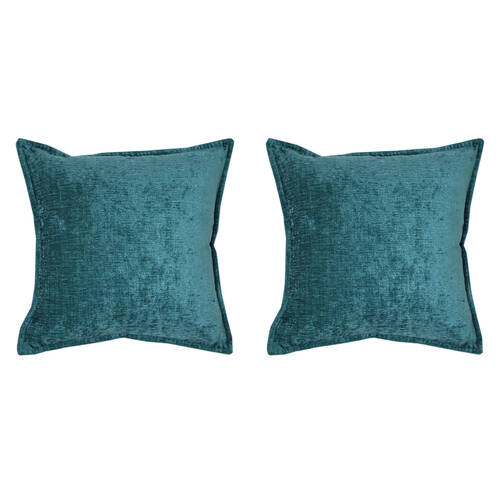 2PK Jason Commercial Parker Cushion Filled 44x44cm Turquoise