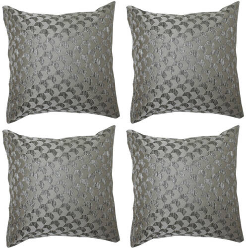 4PK Jason Commercial Regency Cushion Filled 45x45cm Champagne