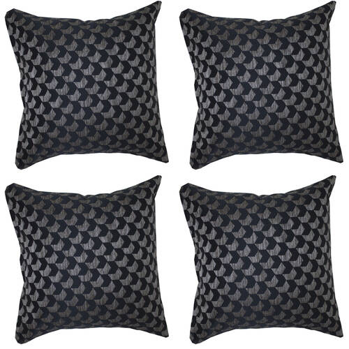 4PK Jason Commercial Regency Cushion Filled 45x45cm Ink Blue