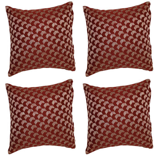 4PK Jason Commercial Regency Cushion Filled 45x45cm Russet