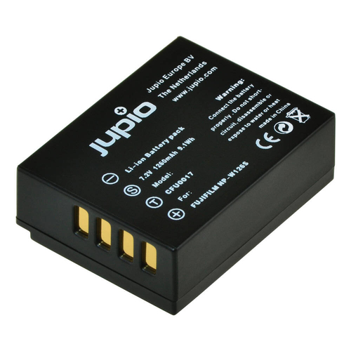 Jupio Li-Ion 7.2V 1260mAh Battery For Fuji NP-W126S Camera