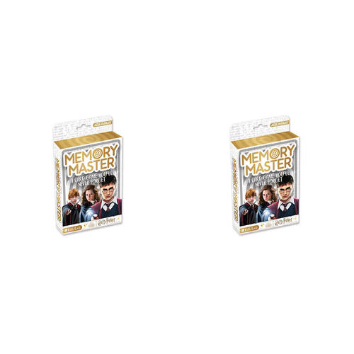 2PK Aquarius Harry Potter Memory Master Card Game Kids/Family 6y+