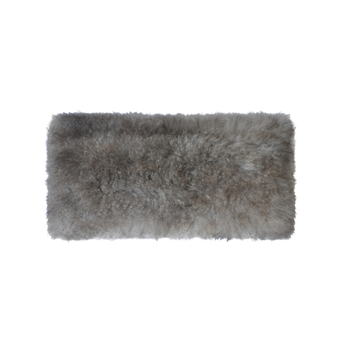 Huxford Grove The Cashmere Cushion Pillow 28x56cm - Grey