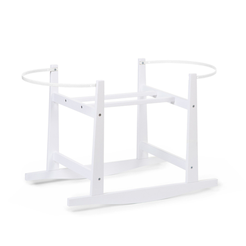 Childhome Baby Rocking Stand For Baby Moses Basket - White