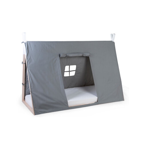 Childhome 148x105cm Tent Cover For Baby Tipi Junior Bed - Grey