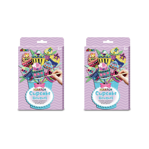 2PK Avenir Scratch Cake Bouquet Kids/Toddler Activity 5y+