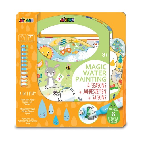 Avenir Magic Water Painting 4 Seasons Kids/Toddler Activity 3y+