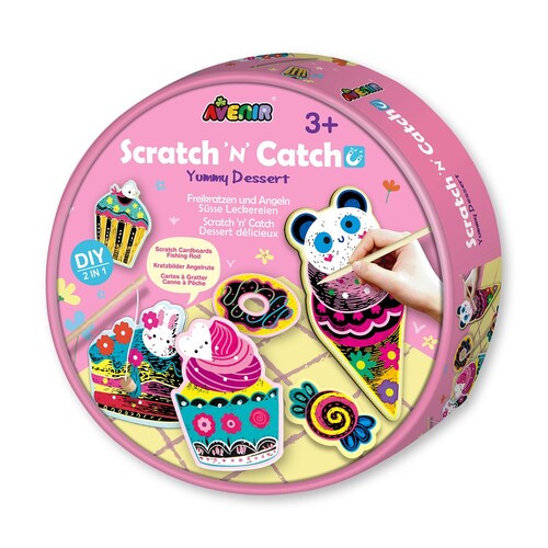 Avenir Scratch'n'Catch Yummy Dessert Kids Activity 3y+