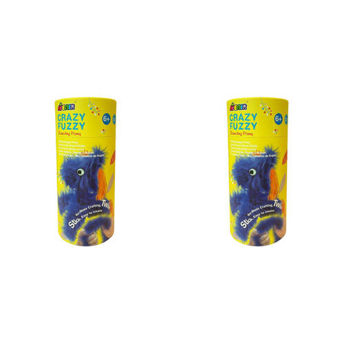 2PK Avenir Crazy Fuzzy Art & Craft Toys Noble Horse - Blue 6y+