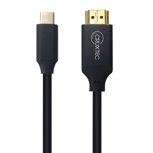 Cruxtec USB-C Male to HDMI Male Cable 2m Black 4K/60Hz