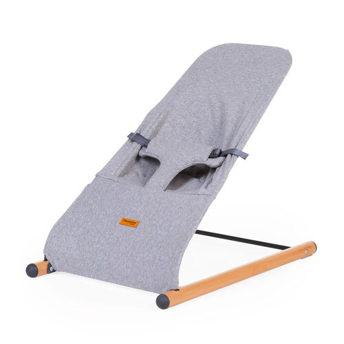 Childhome Evolux Baby Bouncer Natural & Jersey Grey